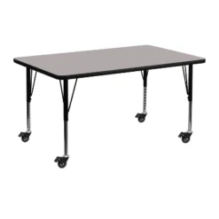 Emma And Oliver Mobile 24x48 Rectangle HP Laminate Preschool Activity Table 11 Emma And Oliver Mobile 24x48 Rectangle HP Laminate Preschool Activity Table -Children Furniture Store GUEST 6a7a425b f651 4043 87e5 388c778a8989 1