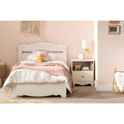 Lyara 1 Drawer Nightstand White Wash - South Shore 16 Lyara 1 Drawer Nightstand White Wash - South Shore -Children Furniture Store GUEST 6c0e4f20 a706 4d9f b73e 6867a3e42198
