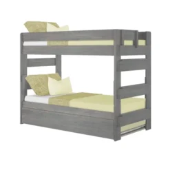 Max & Lily Farmhouse Twin Over Twin Bunk Bed With Trundle -Children Furniture Store GUEST 6cbd7440 e29a 4c1b 9455 1bad65e17d26