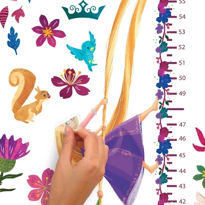 Disney Princesses Growth Chart Peel & Stick Wall Decals Pink - RoomMates 3 Disney Princesses Growth Chart Peel & Stick Wall Decals Pink - RoomMates