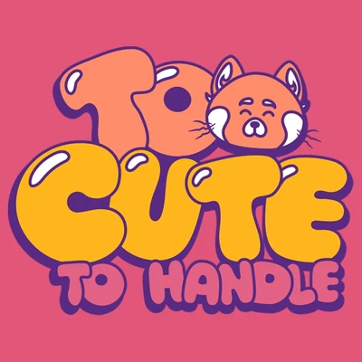 Women's Turning Red Too Cute To Handle Racerback Tank Top 3 Women's Turning Red Too Cute To Handle Racerback Tank Top