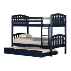 Ulysses Bunk Beds With Trundle Blue - South Shore -Children Furniture Store GUEST 6d55e1a3 0f87 47b0 82e7 fcdd14e89033