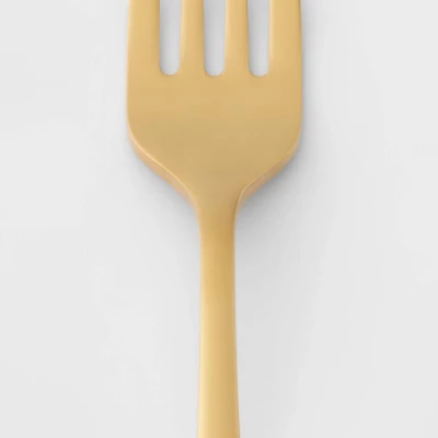 20pc Harrington Flatware Set Gold - Threshold™ 4 20pc Harrington Flatware Set Gold - Threshold™ - Image 2