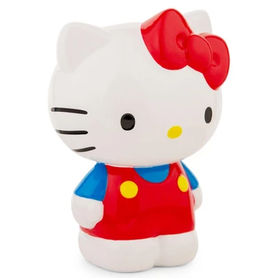 Silver Buffalo Sanrio Hello Kitty 6-Inch Ceramic Figural Coin Bank Storage 3 Silver Buffalo Sanrio Hello Kitty 6-Inch Ceramic Figural Coin Bank Storage
