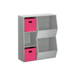 3pc Kids' Floor Cabinet With 2 Bins Set - RiverRidge Home 25 3pc Kids' Floor Cabinet With 2 Bins Set - RiverRidge Home -Children Furniture Store GUEST 72874a3b c07f 4b8c a8b5 3a34326aa435