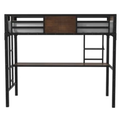 Twin Navii Industrial Loft Bed Black - HOMES: Inside + Out 22 Twin Navii Industrial Loft Bed Black - HOMES: Inside + Out -Children Furniture Store GUEST 72ff3fd0 c16a 4fa9 a931 60900160fcc9