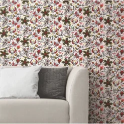 Stranger Things Hellfire Club Peel And Stick Wallpaper - RoomMates