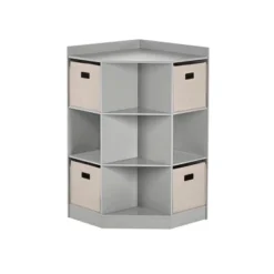 5pc Kids' Corner Cabinet Set With 4 Bins Set - RiverRidge Home -Children Furniture Store GUEST 75d48553 13f4 492c a675 bac33ca55141