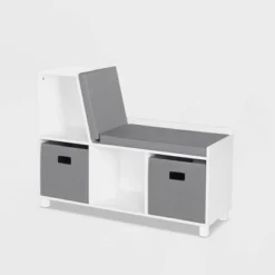 RiverRidge Home Kids' Book Nook Collection Cubby Storage Bench With 2 Bins - RiverRidge 13 RiverRidge Home Kids' Book Nook Collection Cubby Storage Bench With 2 Bins - RiverRidge -Children Furniture Store GUEST 7617f23e 2eb9 4757 9cd4 4eb792a61899