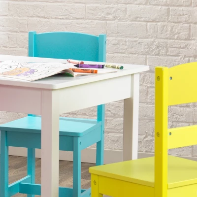 KidKraft Highlighter Table With Chairs 4 KidKraft Highlighter Table With Chairs - Image 2