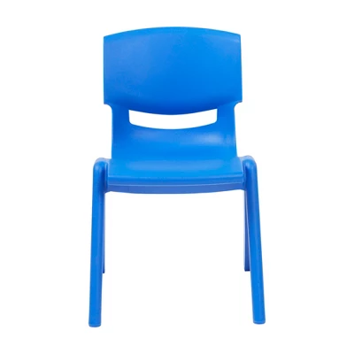 ECR4Kids Plastic School Stack Chair For Indoors And Outdoors, 12in Seat Height, 4-Pack 11 ECR4Kids Plastic School Stack Chair For Indoors And Outdoors, 12in Seat Height, 4-Pack - Image 9