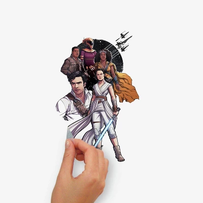 Star Wars Episode IX Galactic Ships Peel & Stick Wall Decal - Roommates 4 Star Wars Episode IX Galactic Ships Peel & Stick Wall Decal - Roommates - Image 2