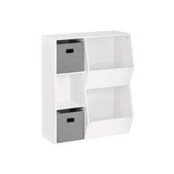 3pc Kids' Floor Cabinet With 2 Bins Set - RiverRidge Home 27 3pc Kids' Floor Cabinet With 2 Bins Set - RiverRidge Home -Children Furniture Store GUEST 79502da4 3f65 48d9 adac 12729dfa507d