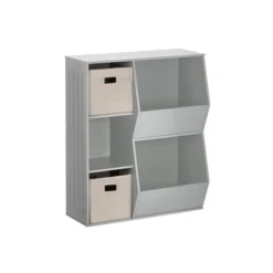 3pc Kids' Floor Cabinet With 2 Bins Set - RiverRidge Home 18 3pc Kids' Floor Cabinet With 2 Bins Set - RiverRidge Home -Children Furniture Store GUEST 79763f5b 3654 4272 a41f 34039b422494