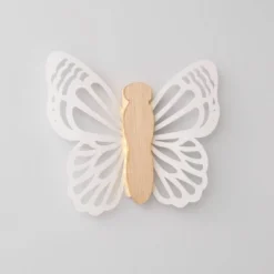 Butterfly Wood Lit Kids' Wall Decor Cream - Pillowfort™ 9 Butterfly Wood Lit Kids' Wall Decor Cream - Pillowfort™ -Children Furniture Store GUEST 7b038660 261a 42af 8baa 03a5b9a54a2c