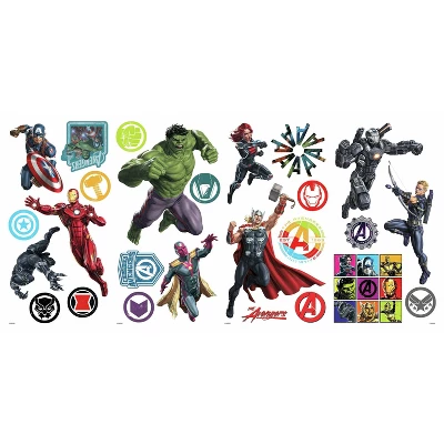 Classic Avengers Peel And Stick Wall Decal - RoomMates 5 Classic Avengers Peel And Stick Wall Decal - RoomMates - Image 3