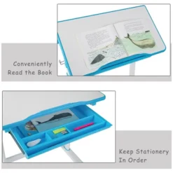 Costway Height Adjustable Children's Desk Chair Set Multifunctional Study Drawing 20 Costway Height Adjustable Children's Desk Chair Set Multifunctional Study Drawing -Children Furniture Store GUEST 7b7fc075 f78f 4ba6 96b2 8fad7c090f9c