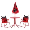 Costway Kids Patio Set Table And 2 Folding Chairs W/ Umbrella Beetle Outdoor Garden Yard 1 Costway Kids Patio Set Table And 2 Folding Chairs W/ Umbrella Beetle Outdoor Garden Yard -Children Furniture Store GUEST 7c1065bf 35d3 47a7 98bc ede3995293df