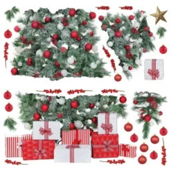 Christmas Tree Giant Peel & Stick Wall Decals With String Lights Green - RoomMates 11 Christmas Tree Giant Peel & Stick Wall Decals With String Lights Green - RoomMates -Children Furniture Store GUEST 7cb5b5d9 de28 410e bb22 004efb6efc68