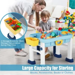 Costway 6 In 1 Kids Activity Table Set W/ Chair Toddler Luggage Building Block Table 14 Costway 6 In 1 Kids Activity Table Set W/ Chair Toddler Luggage Building Block Table -Children Furniture Store GUEST 7dd4ddac faf9 4992 9660 f1975eacd383