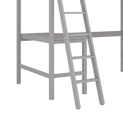 Twin Alexis Wood Arch Loft Bed With Desk - Hillsdale Furniture 12 Twin Alexis Wood Arch Loft Bed With Desk - Hillsdale Furniture - Image 10