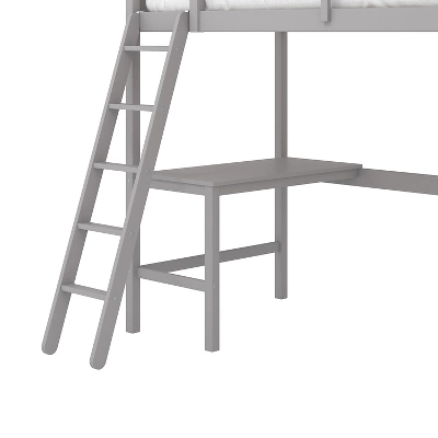 Twin Alexis Wood Arch Loft Bed With Desk - Hillsdale Furniture 14 Twin Alexis Wood Arch Loft Bed With Desk - Hillsdale Furniture - Image 12