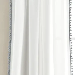 Pom Pom Window Curtain Panel - Lush Décor 7 Pom Pom Window Curtain Panel - Lush Décor -Children Furniture Store GUEST 8039458e 04f2 4d06 9d14 e7774786c21b
