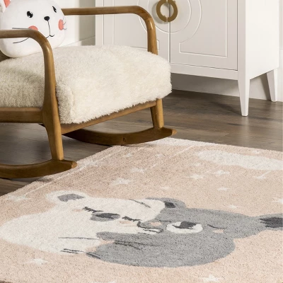 NuLOOM Bindi Koala Kids Machine Washable Area Rug 10 NuLOOM Bindi Koala Kids Machine Washable Area Rug - Image 8