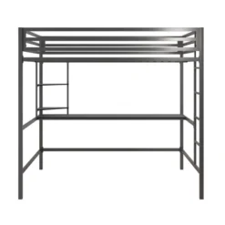 Full Maxwell Metal Loft Bed With Desk & Shelves - Novogratz -Children Furniture Store GUEST 82e13d0b 2e5c 4921 bc94 fc0d408b55d2