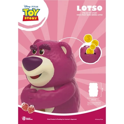 Disney Toy Story Vinyl Piggy Bank: Lotso (Piggy Bank) 6 Disney Toy Story Vinyl Piggy Bank: Lotso (Piggy Bank) - Image 4