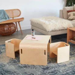 ECR4Kids Bentwood Multipurpose Table And Chair Set, Kids Furniture, Natural, 3-Piece 19 ECR4Kids Bentwood Multipurpose Table And Chair Set, Kids Furniture, Natural, 3-Piece -Children Furniture Store GUEST 853282d9 08b0 49b4 bf53 c436f9bc7a28