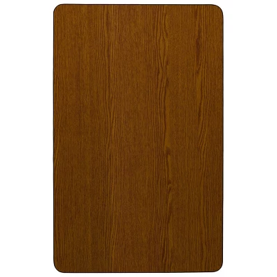 Flash Furniture 30''W X 48''L Rectangular HP Laminate Activity Table - Standard Height Adjustable Legs 3 Flash Furniture 30''W X 48''L Rectangular HP Laminate Activity Table - Standard Height Adjustable Legs