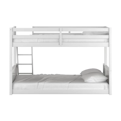 Twin Over Full Capri Wood Bunk Bed White - Hillsdale Furniture 7 Twin Over Full Capri Wood Bunk Bed White - Hillsdale Furniture - Image 5