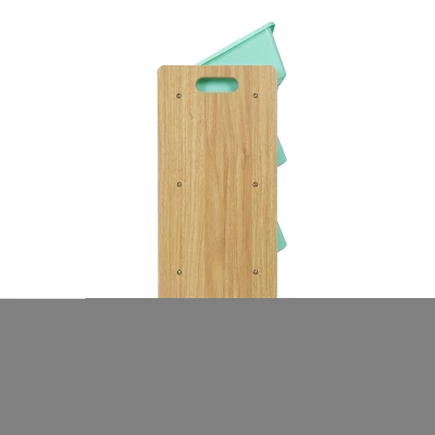 Toy Organizer With 16 Storage Bins Natural/Mint - Humble Crew 5 Toy Organizer With 16 Storage Bins Natural/Mint - Humble Crew - Image 3