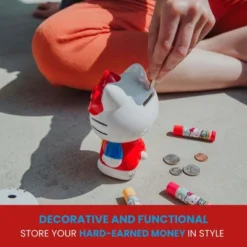 Silver Buffalo Sanrio Hello Kitty 6-Inch Ceramic Figural Coin Bank Storage 10 Silver Buffalo Sanrio Hello Kitty 6-Inch Ceramic Figural Coin Bank Storage -Children Furniture Store GUEST 88f0de1e 7d78 4ada ae32 c10b78f33ef8