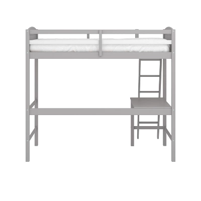 Twin Alexis Wood Arch Loft Bed With Desk - Hillsdale Furniture 8 Twin Alexis Wood Arch Loft Bed With Desk - Hillsdale Furniture - Image 6