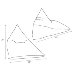 Triangle Lounge Kids’ Chair - Pillowfort™ 18 Triangle Lounge Kids’ Chair - Pillowfort™ -Children Furniture Store GUEST 8a0c4c85 7960 4d15 b36c b9e388edfa05