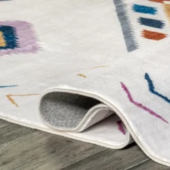 NuLOOM Marj Southwestern Kids Machine Washable Area Rug 13 NuLOOM Marj Southwestern Kids Machine Washable Area Rug -Children Furniture Store GUEST 8a5a589d 7530 4810 87e3 9c3d0589e2cc