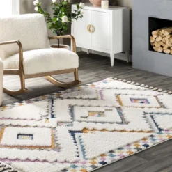 NuLOOM Lilou Moroccan Kids Tassel Area Rug -Children Furniture Store GUEST 8b21dd21 e325 42bb 8543 57d337a4d096