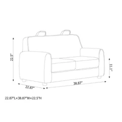 Upholstered Kids' Sofa Gray - Pillowfort™ 11 Upholstered Kids' Sofa Gray - Pillowfort™ -Children Furniture Store GUEST 8bd0e36e 147c 4c1d bcfb 73703a97ebdd