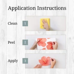 Tropical Flowers (Hibiscus) Wall Decor - Decalcomania 15 Tropical Flowers (Hibiscus) Wall Decor - Decalcomania -Children Furniture Store GUEST 8c8d7b71 4d63 4469 a28d 0d586b9716a1