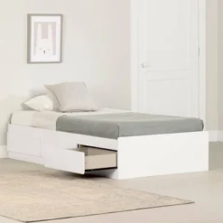 Twin Fusion Mates Bed With 3 Drawers Pure White - South Shore 9 Twin Fusion Mates Bed With 3 Drawers Pure White - South Shore -Children Furniture Store GUEST 8d4ec3ad 2eb8 45c7 a339 992d5c83b43c