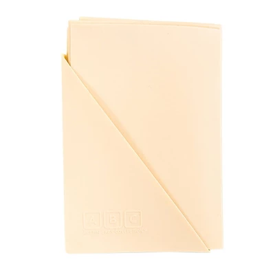 Austin Baby Collection Silicone Foldable Placemat - Safari Warm Cream 3 Austin Baby Collection Silicone Foldable Placemat - Safari Warm Cream