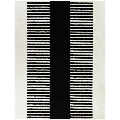 Mathilde Stripe Kids' Area Rug Black - Balta Rugs 8 Mathilde Stripe Kids' Area Rug Black - Balta Rugs - Image 6