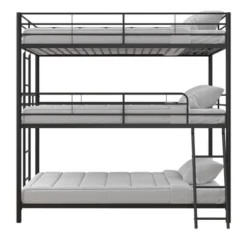 Triple Twin Zeke Metal Bunk Bed - Room & Joy 20 Triple Twin Zeke Metal Bunk Bed - Room & Joy -Children Furniture Store GUEST 91706260 e607 4761 9f02 be9ed39c55b0