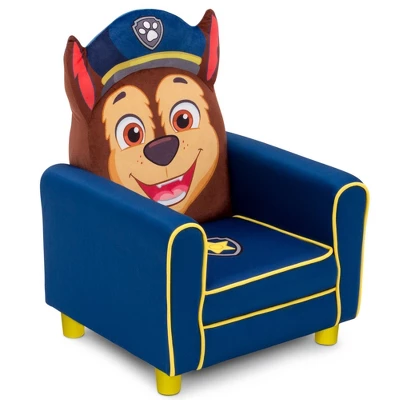 PAW Patrol Chase Figural Upholstered Kids' Chair - Delta Children 4 PAW Patrol Chase Figural Upholstered Kids' Chair - Delta Children - Image 2
