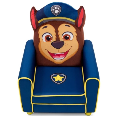 PAW Patrol Chase Figural Upholstered Kids' Chair - Delta Children 6 PAW Patrol Chase Figural Upholstered Kids' Chair - Delta Children - Image 4