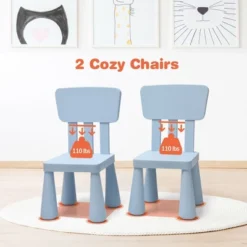 Costway Kids Table & 2 Chairs Set Toddler Activity Play Dining Study Desk Baby Gift 22 Costway Kids Table & 2 Chairs Set Toddler Activity Play Dining Study Desk Baby Gift -Children Furniture Store GUEST 93e31d8d aa1b 44e1 9400 d57eea9dbb05