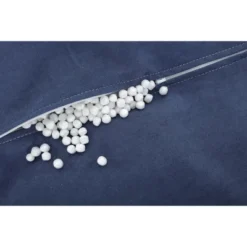 Extra Small Microsuede Bean Bag Chair Black - Gold Medal