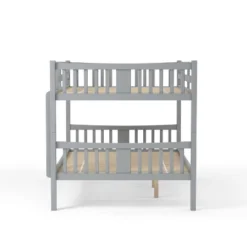 HOMES: Inside + Out Twin Over Twin Kids' Clare Bunk Bed Gray - IoHOMES -Children Furniture Store GUEST 9685aeba d88c 450c b96a d2b5da2da004